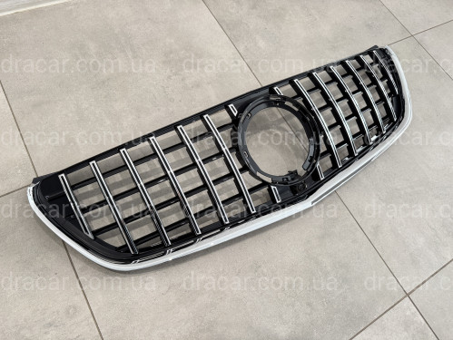 Решітка радіатора GT CHROME Mercedes Benz V-class W447 2020-2023 ДЛЯ AMG артикул 8834