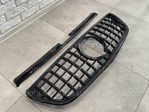 Решітка радіатора GT BLACK Mercedes Benz Vito W447 2020-2023 артикул 8824