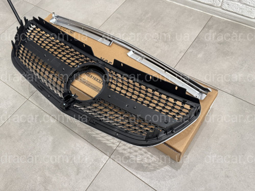 Решітка радіатора DIAMOND BLACK Mercedes Benz Vito W447 2020-2023 артикул 8826