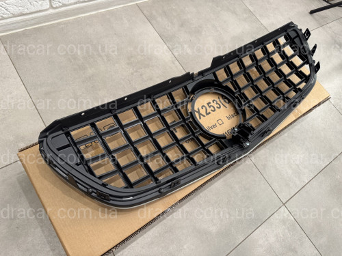 Решітка радіатора GT BLACK Mercedes Benz V-class W447 2020-2023 ДЛЯ AMG артикул 8835