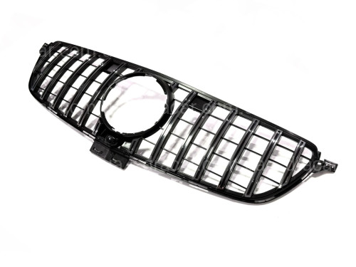 Решітка радіатора GT CHROME Mercedes GLE-Class W166 2015-2018 артикул 8797