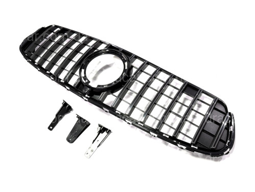 Решітка радіатора GT CHROME ДЛЯ AMG Mercedes GLC-Class X253 / C253 2020-2023 артикул 8838