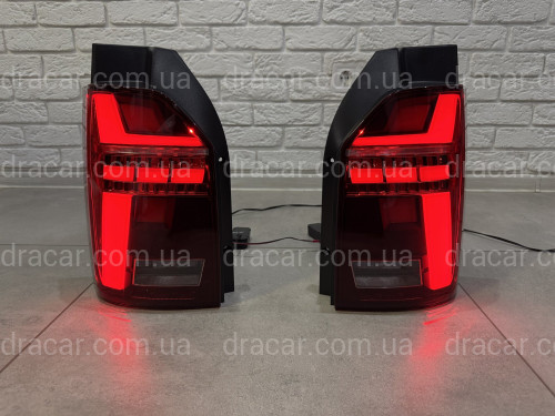 Задні LED ліхтарі стиль Multivan T6.1 2020+ для Volkswagen T6 2015-2019 ляда 2шт. артикул 8164