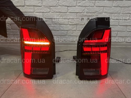 Задні LED ліхтарі стиль Multivan T6.1 2020+ для Volkswagen T6 2015-2019 ляда 2шт. артикул 8164