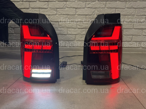 Задні LED ліхтарі стиль Multivan T6.1 2020+ для Volkswagen T6 2015-2019 ляда 2шт. артикул 8164