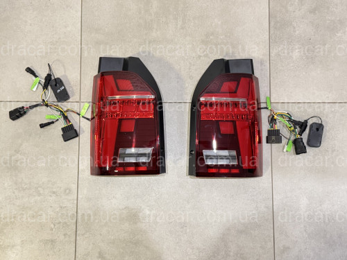 Задні LED ліхтарі стиль Multivan T6.1 2020+ для Volkswagen T6 2015-2019 ляда 2шт. артикул 8164