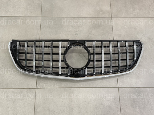 Решітка радіатора GT CHROME Mercedes Benz V-class W447 2014-2019 ДЛЯ AMG І ЗВИЧАЙНОГО артикул 8827
