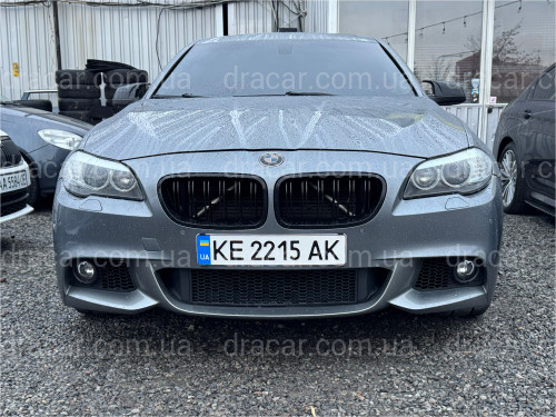 Передній бампер у зборі M Paket BMW 5 Series F10 F11 2010-2013 (під омивачі / з отворами під парктроніки / з отворами туманок) артикул 7923