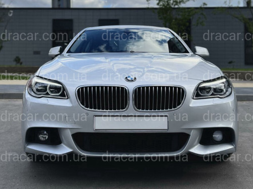 Передній бампер у зборі M Paket LCI 2013+ для BMW 5 Series F10 F11 2010-2016 ПІД ПАРКТРОННИКИ артикул 8481
