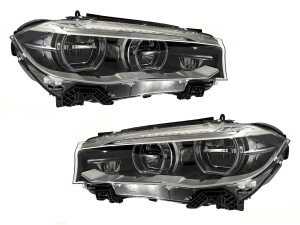 Фари Full LED BMW X5 F15 / X6 F16 2013-2018 комплетні з блоками 2шт., АПГРЕЙД КСЕНОН У LED