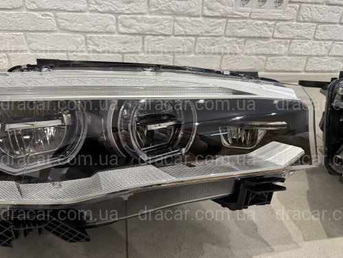 Фари Full LED BMW X5 F15 / X6 F16 2013-2018 комплетні з блоками 2шт., АПГРЕЙД КСЕНОН У LED артикул 8862