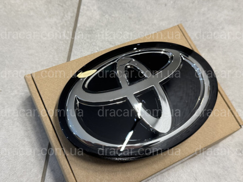 Емблема TOYOTA чорна ПІД ДИСТРОННИК 5314133130 артикул 8896