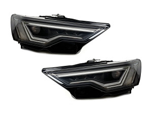 FULL LED фари для AUDI A6 C8 2018 - 2шт. комплектні з блоками