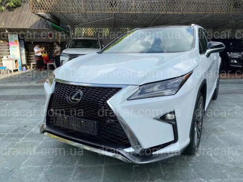 Хром рамка решітки (напівматовий як оригінал) Lexus RX 2015-2019  5312148130 артикул 4859