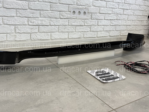 Передня юбка F-Sport для LX570 2012-2015 колір чорний артикул 5370
