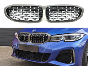 Решітка радіатора M340 BMW 3 Series G20 G21 2019-2022 