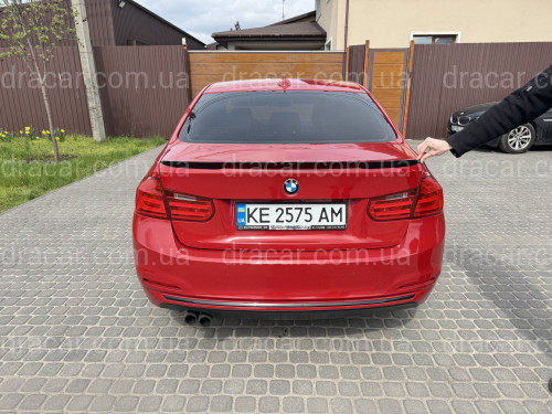 Спойлер ліп M Performance BMW 3 series F30 2012-2018 ABS пластик, чорний глянець артикул 8526