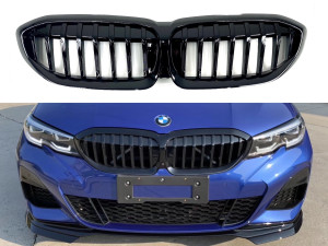 Решітка радіатора ніздрі BMW 3 G20 G21 M Performance 2019-2022