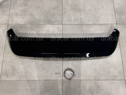 Спойлер козирок Ford Kuga / Escape 2013-2019 ABS пластик, колір чорний глянець артикул 8653