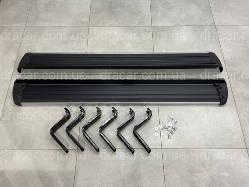 Пороги бічні OEM підніжки Mitsubishi L200 2015- артикул 7749