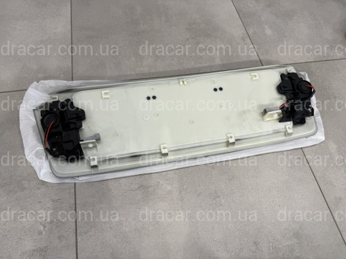 Накладка під номер з LED ліхтарями заднього ходу Lexus LX 570 450d 2008-2021 артикул 6112