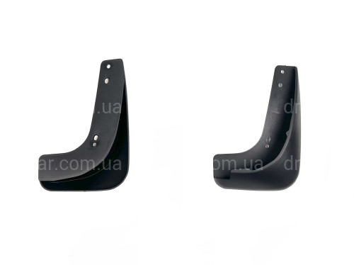 Бризковики передні Volkswagen Touran/Caddy 2003-2015, Дизайн 2 комплект 2шт артикул 8971
