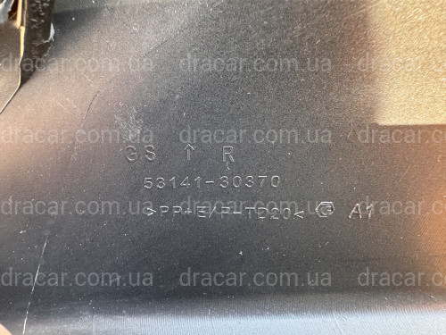 Права накладка туманки F-Sport 5314130370 для Lexus GS 2015- артикул 2999