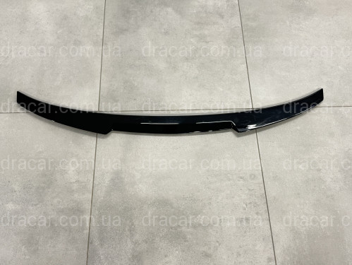 Спойлер ліп M4 BMW 4 series F32 2013-2020 ABS пластик, чорний глянець артикул 8985