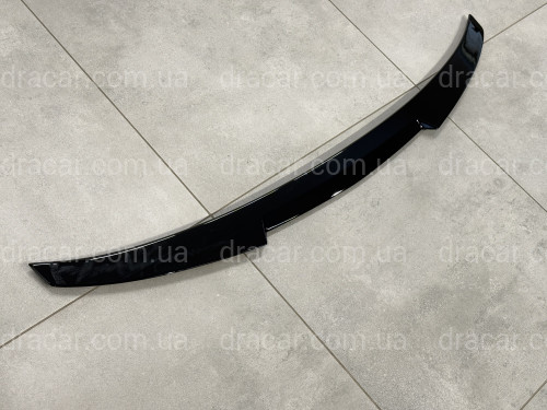 Спойлер ліп M4 BMW 4 series F32 2013-2020 ABS пластик, чорний глянець артикул 8985