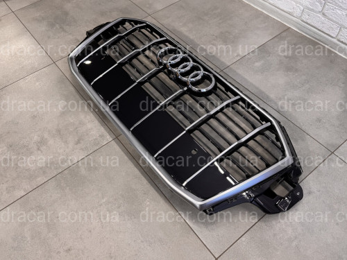 Решітка радіатора Audi Q7 4M 2020-2024 темно-сіра 4M0 853651 AH RN4 артикул 2870