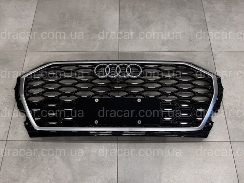 Решітка радіатора для Audi Q5 Sportback 2021-2024 чорна з хромом 80G 853 651 3Q7 артикул 8535