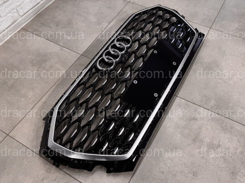 Решітка радіатора для Audi Q5 Sportback 2021-2024 чорна з хромом 80G 853 651 3Q7 артикул 8535