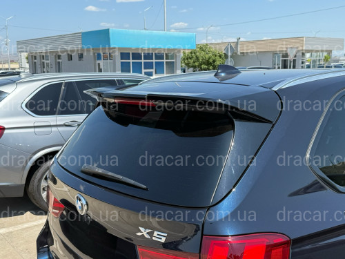 Спойлер на кришку багажника Paradigma BMW X5 F15 2013-2018, колір чорний глянець артикул 8713