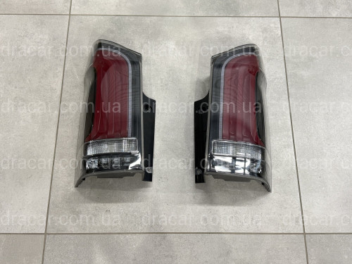 Задні LED ліхтарі рестайлінг 2023+ для Mercedes W447 Vito / V-class / Metris 2014-, комплект 2шт. артикул 9006