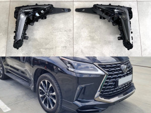 Протитуманні фари Superior Black Lexus LX 570 2016-2022 2шт
