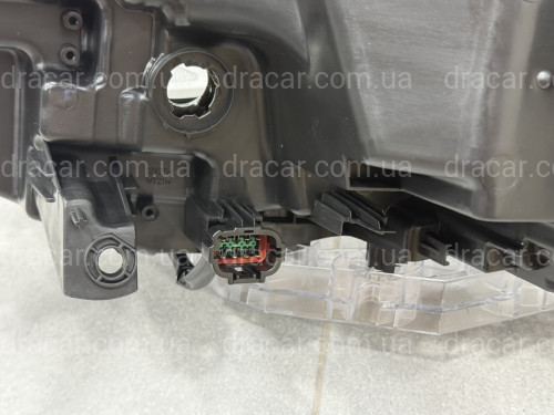 Права фара Full LED 2 лінзи ХРОМ для Nissan Rogue 32 2017-2020 артикул 9012