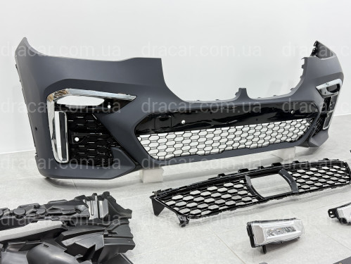 Передній бампер у зборі M paket для BMW X7 G07 2019-2022 артикул 9019