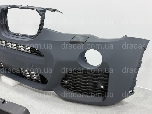 Передній бампер у зборі M paket для BMW X3 F25 2014-2017 артикул 8991