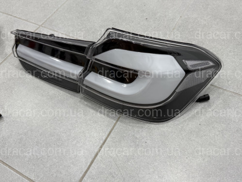Задні ліхтарі SMOKE G30 Style для BMW 3 series F30 2012-2018 артикул 9027