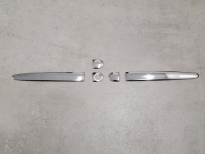 Накладки на ручки Toyota Land Cruiser Prado 150 2009-2015 Lexus style (нержавіюча сталь)