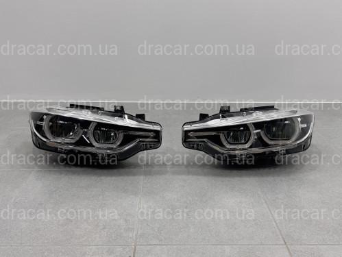 Фари FULL LED для BMW 3 series F30 F31 2012-2018 2шт, ГАЛОГЕН У ЛЕД артикул 3345
