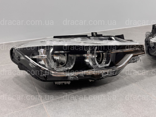 Фари FULL LED для BMW 3 series F30 F31 2012-2018 2шт, ГАЛОГЕН У ЛЕД артикул 3345