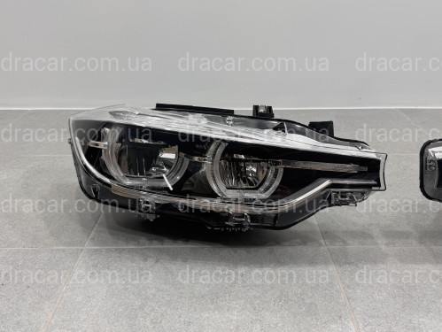 Фари FULL LED для BMW 3 series F30 F31 2012-2018 2шт, ГАЛОГЕН У ЛЕД артикул 3345