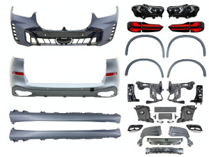 Рестайлінг комплект обвісу M paket Shadow Line 2023+ для BMW X5 G05 2018-2022