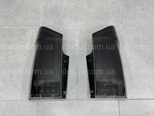Задні димчасті LED ліхтарі для Mercedes W447 Vito / V-class / Metris 2014- , комплект 2шт. артикул 9051