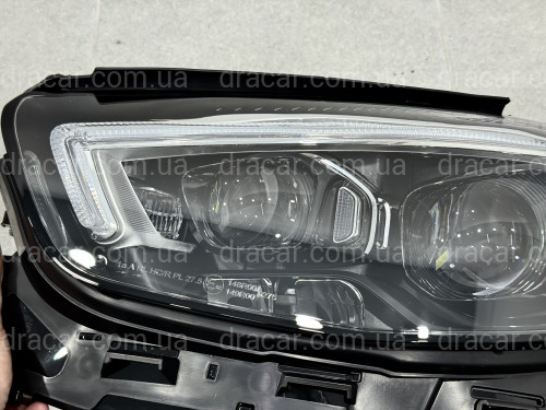 Фари Full LED у стилі MULTIBEAM рестайлінг для Mercedes E-Class W213 2020-2023, комплект 2шт. артикул 9054