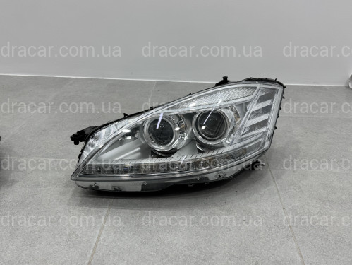 Фари ксенон + галоген для Mercedes-Benz S-class W221 2005-2013, комплект 2шт. артикул 9035
