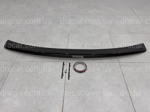 Спойлер лип на багажник Toyota Avalon 2006-2010 ABS пластик, колір чорний артикул 9036