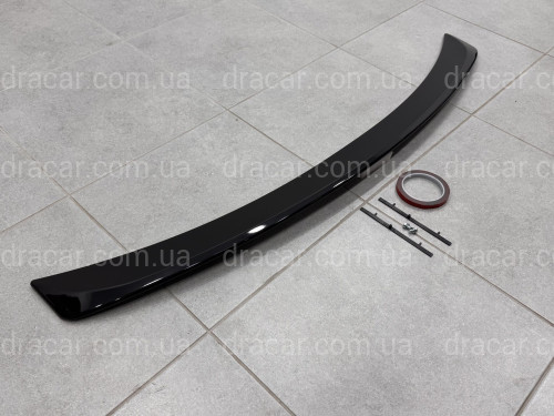 Спойлер лип на багажник Toyota Avalon 2006-2010 ABS пластик, колір чорний артикул 9036