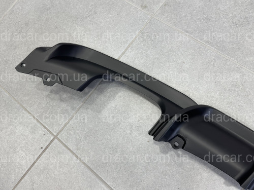Дифузор накладка заднього бампера M-Performance BMW 3 series F30 2012-2018 під одну подвійну вихлопну трубу МАТОВИЙ 00---- артикул 2209